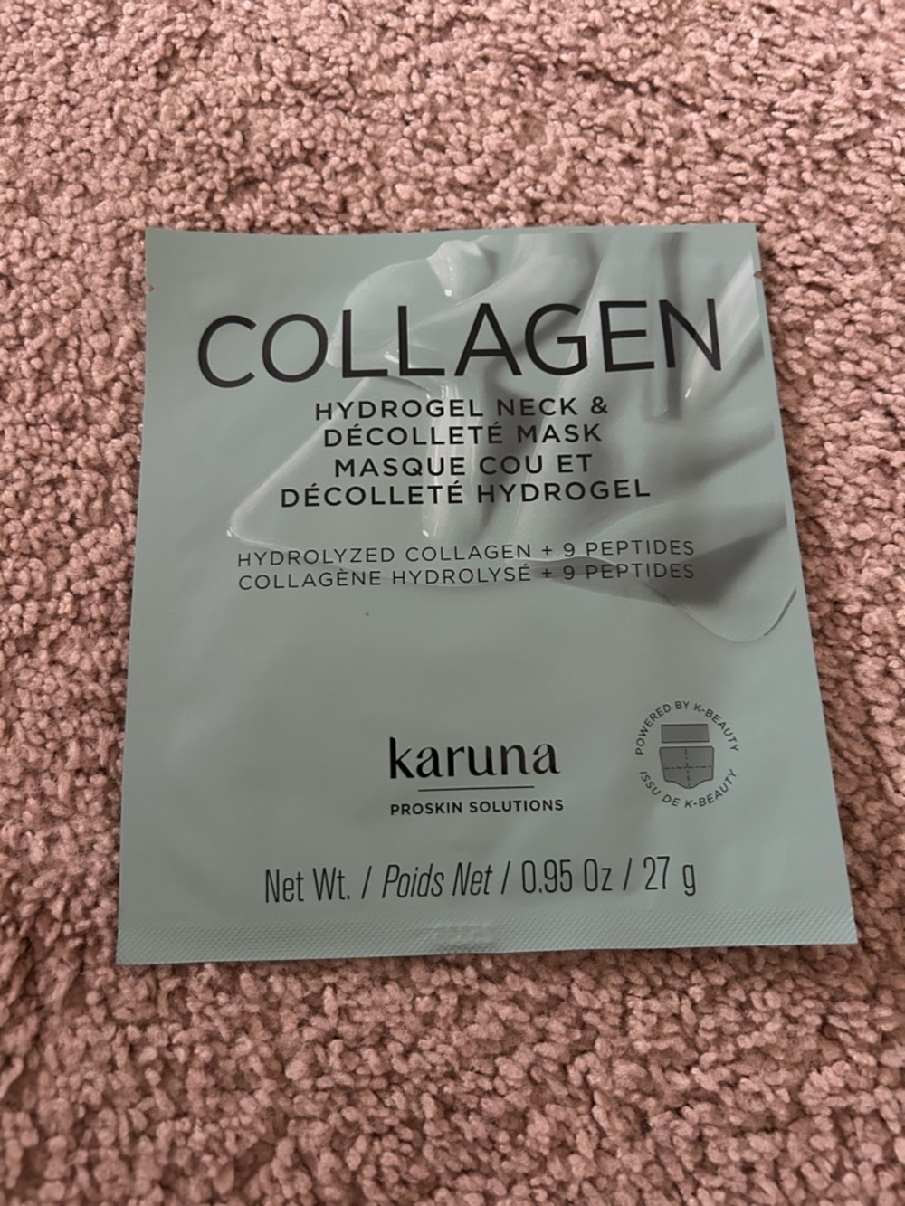 Karuna Collagen Hydrogel Neck & Décolleté Mask